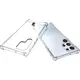 Bizon Case Clear Pack case + 2x screen film + lens protector Samsung Galaxy S22 Ultra clear