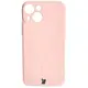 Bizon Case Silicone MagSafe Sq Apple iPhone 13 Mini light pink