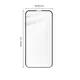 Bizon Glass Edge 2 Apple iPhone 14 / 13 / 13 Pro black