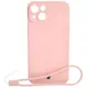 Bizon Case Silicone Magnetic Apple iPhone 14 light pink