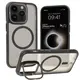 Bizon Case Eclipse Apple iPhone 14 Pro smoky with a black frame