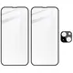BIZON 2x screen glass + camera glass Apple iPhone 14 Plus