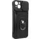 Bizon Case Camshield Card Slot Ring Apple iPhone 14 Plus black
