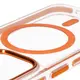 Bizon Case Marco Apple iPhone 14 Pro clear with orange frame