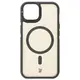 Bizon Case Eclipse Apple iPhone 14 / Apple iPhone 13 smoky with a black frame