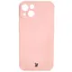 Bizon Case Silicone Magnetic Apple iPhone 14 light pink