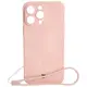 Bizon Case Silicone Magnetic Apple iPhone 14 Pro Max light pink