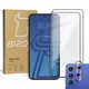 BIZON Edge 2 2x screen glass + camera glass Samsung Galaxy S23