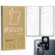 Bizon Glass Edge 3D tempered glass - [2 PACK] + lens protection Xiaomi 12 Pro black