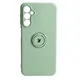 Bizon Case Silicone Ring Sq Samsung Galaxy A24 light green