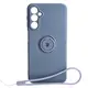 Bizon Case Silicone Ring Sq Samsung Galaxy A24 grey