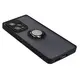 Bizon Case Hybrid Ring Xiaomi Redmi Note 12 Pro+ 5G smoky with a black frame