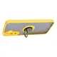 Bizon Case Hybrid Ring Samsung Galaxy A24 4G smoky with a yellow frame