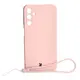 Bizon Case Silicone Samsung Galaxy A24 light pink
