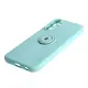 Bizon Case Silicone Ring Sq Samsung Galaxy A24 turquoise