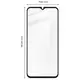 BIZON Edge 2 2x screen glass + camera glass Samsung Galaxy A14 4G/5G