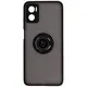 Bizon Case Hybrid Ring Motorola Moto E22 / E22i smoky with a black frame
