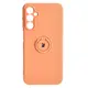 Bizon Case Silicone Ring Sq Samsung Galaxy A24 orange