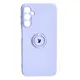 Bizon Case Silicone Ring Sq Samsung Galaxy A24 light purple