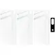 BIZON Clear 3x screen glass + camera glass Pixel 7A