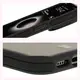 Bizon Case Eclipse Apple iPhone 15 Pro smoky with a black frame