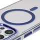 Bizon Case Marco Apple iPhone 15 Pro Max clear with blue frame