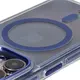 Bizon Case Marco Apple iPhone 15 Pro clear with blue frame