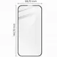 Bizon Glass Edge 2 Apple iPhone 15 / 16 black