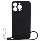 Bizon Case Silicone Apple iPhone 15 Pro Max black