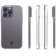 Bizon Case Clear Pack Apple iPhone 15 Pro Max clear