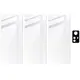 BIZON Clear 3x screen glass + camera glass Redmi Note 12S
