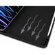 Bizon Case Tab Lizard Apple iPad Pro 11 2022/2021/2020/2018 dark purple