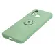 Bizon Case Silicone Ring Sq Xiaomi Redmi 12C light green