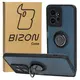 Bizon Case Hybrid Ring Xiaomi Redmi Note 12 4G smoky with a black frame