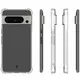 Bizon Case Clear Pack case + 2x screen glass Google Pixel 8 Pro clear