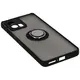 Bizon Case Hybrid Ring Motorola Edge 30 Fusion smoky with a black frame