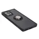Bizon Case Hybrid Ring Motorola Edge 40 Pro smoky with a black frame