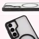 Bizon Case MatteO Samsung Galaxy S24 transparent with black frame