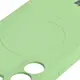 Bizon Case Silicone Magnetic Sq Samsung Galaxy S24 Plus light green