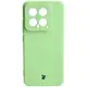 Bizon Case Silicone Sq Xiaomi 14 light green