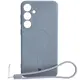 Bizon Case Silicone Magnetic Sq Samsung Galaxy S24 Plus grey