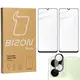 BIZON Edge 2x screen glass + camera glass Redmi 13C / Poco C65