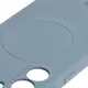 Bizon Case Silicone Magnetic Sq Samsung Galaxy S24 Plus grey