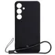Bizon Case Silicone Sq Samsung Galaxy S24 Plus black
