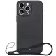 Bizon Case Silicone Magnetic Apple iPhone 16 Pro Max black