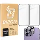 Bizon Edge 2x tempered screen glass with frame + camera glass Apple iPhone 16 Pro Max