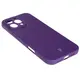 Bizon Case Silicone Magnetic Apple iPhone 16 Pro plum