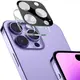 Bizon Edge 2x tempered screen glass with frame + camera glass Apple iPhone 16 Pro
