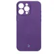 Bizon Case Silicone Magnetic Apple iPhone 16 Pro plum