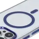 Bizon Case Marco Apple iPhone 16 Pro Max clear with blue frame